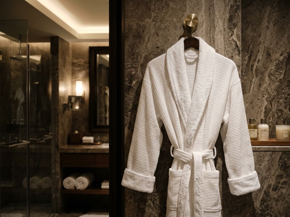 Toptan Otel Bornozu Denizli - Şal Yaka ve Kimono Otel Bornozları
