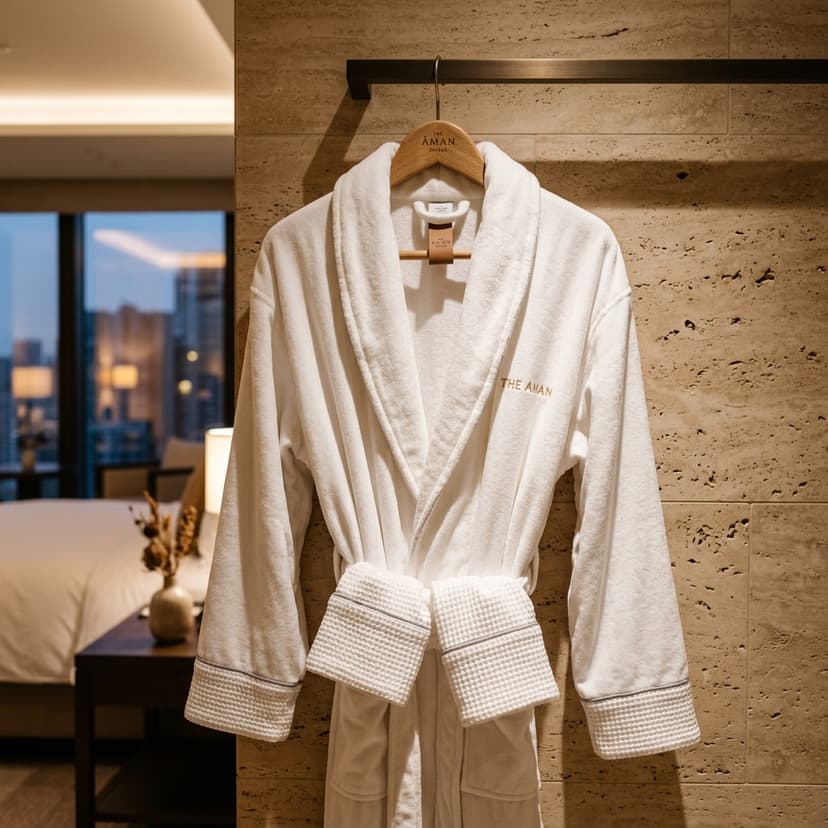 Şal Yaka Lüks Otel Bornoz Koleksiyonu
